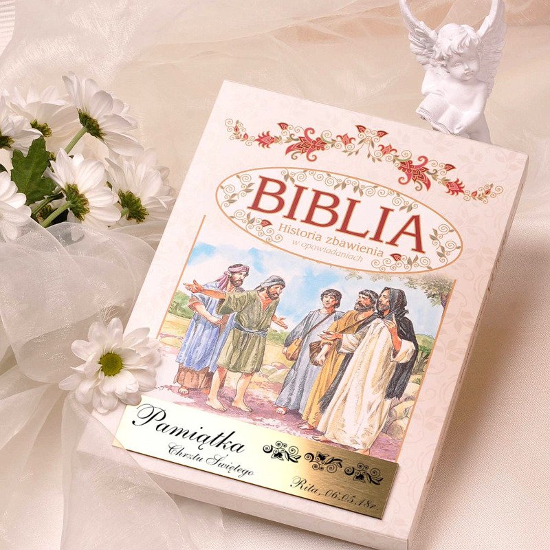 All kinds of fare alcove Biblia- Pamiątka Chrztu Świętego | Specially4u.pl - Prezenty personalizowane